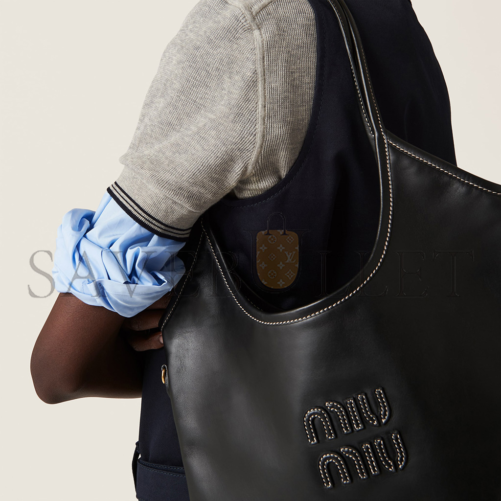 M1v M1v ivy leather bag 5bg231 (40*35cm)